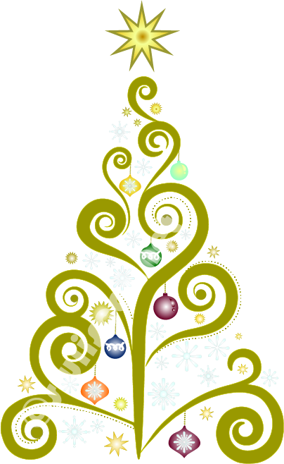 Weihnachtsbaum-Schweif